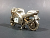 Retro Promotional Logic Quartz Motorcycle Streetbike Desk Clock Needs Battery - Treasure Valley Antiques & Collectibles