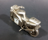 Retro Promotional Logic Quartz Motorcycle Streetbike Desk Clock Needs Battery - Treasure Valley Antiques & Collectibles