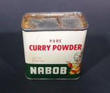 1950s Nabob Foods Vancouver Pure Curry Powder Spice Tin - Still has product inside - Treasure Valley Antiques & Collectibles