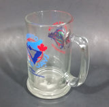 1992 Toronto Blue Jays Canada's First World Series Champions Clear Glass 5 1/2" Mug - Treasure Valley Antiques & Collectibles