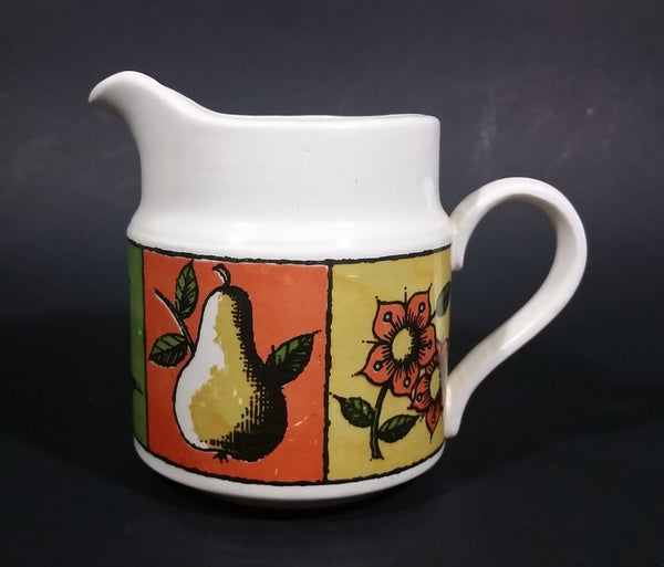 Vintage 1964 Holt-Howard Americana Fruit and Flowers Design Creamer - Treasure Valley Antiques & Collectibles