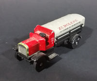 Lledo Chevron 1912 Zerolene Standard Oil Company Red Crown Gasoline Chain Drive Tank Truck Toy - Treasure Valley Antiques & Collectibles