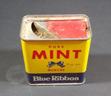 Vintage Blue Ribbon Pure Mint 1/2 oz Tin - Still Full - Vancouver Winnipeg Toronto - Brooke Bond Canada Limited - Treasure Valley Antiques & Collectibles