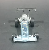 1992 Hot Wheels Top Fuel Dragon Wagon Blue Grey Dragster Diecast Toy Car - Treasure Valley Antiques & Collectibles