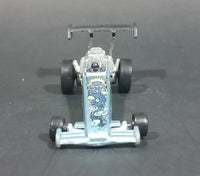 1992 Hot Wheels Top Fuel Dragon Wagon Blue Grey Dragster Diecast Toy Car