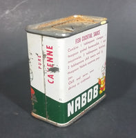 1950s Nabob Foods Vancouver Pure Cayenne Pepper Powder Spice Tin - Still has product inside - Treasure Valley Antiques & Collectibles