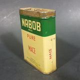 Vintage Nabob Foods Vancouver Pure Mace Powder Spice Tin - Still has product inside - Treasure Valley Antiques & Collectibles