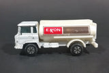 Vintage Yatming White Exxon Semi Oil Gasoline Tanker Truck Diecast Toy - Treasure Valley Antiques & Collectibles