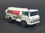 Vintage Yatming White Exxon Semi Oil Gasoline Tanker Truck Diecast Toy - Treasure Valley Antiques & Collectibles