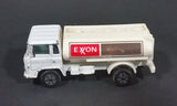 Vintage Yatming White Exxon Semi Oil Gasoline Tanker Truck Diecast Toy - Treasure Valley Antiques & Collectibles