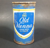 Vintage Rare Old Vienna Large Beer 12 Fluid Ounce Pull Top Beverage Can By O'Keefe - Rusted - Treasure Valley Antiques & Collectibles