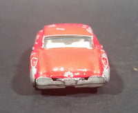 1980s Yatming Red 1957 Chevrolet Corvette w/ Opening Doors Diecast Toy Car No. 1079 - Treasure Valley Antiques & Collectibles