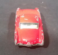 1980s Yatming Red 1957 Chevrolet Corvette w/ Opening Doors Diecast Toy Car No. 1079 - Treasure Valley Antiques & Collectibles