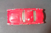 1980s Yatming Red 1957 Chevrolet Corvette w/ Opening Doors Diecast Toy Car No. 1079 - Treasure Valley Antiques & Collectibles