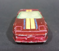 1988 Hot Wheels Chevrolet Corvette Convertible "Speed Fleet" Diecast Toy Car - Maroon - Treasure Valley Antiques & Collectibles