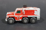 1973 Lesney Matchbox Rolamatics No. 16 Badger Orange Radar Truck Diecast Toy Car - Treasure Valley Antiques & Collectibles