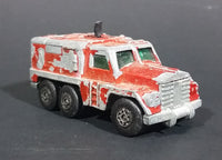 1973 Lesney Matchbox Rolamatics No. 16 Badger Orange Radar Truck Diecast Toy Car - Treasure Valley Antiques & Collectibles