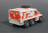 1973 Lesney Matchbox Rolamatics No. 16 Badger Orange Radar Truck Diecast Toy Car - Treasure Valley Antiques & Collectibles