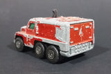 1973 Lesney Matchbox Rolamatics No. 16 Badger Orange Radar Truck Diecast Toy Car - Treasure Valley Antiques & Collectibles