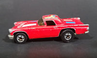 1985 Hot Wheels '57 T-Bird 1957 Ford Thunder Bird Red w/ Yellow & Blue Stripes Die Cast Toy Car Vehicle - Treasure Valley Antiques & Collectibles