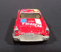 1985 Hot Wheels '57 T-Bird 1957 Ford Thunder Bird Red w/ Yellow & Blue Stripes Die Cast Toy Car Vehicle - Treasure Valley Antiques & Collectibles