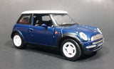 2008 New Ray Blue Mini Cooper 1:43 Scale Diecast Toy Car - Treasure Valley Antiques & Collectibles