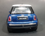 2008 New Ray Blue Mini Cooper 1:43 Scale Diecast Toy Car - Treasure Valley Antiques & Collectibles