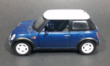 2008 New Ray Blue Mini Cooper 1:43 Scale Diecast Toy Car - Treasure Valley Antiques & Collectibles