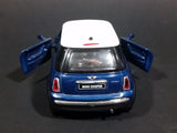 2008 New Ray Blue Mini Cooper 1:43 Scale Diecast Toy Car - Treasure Valley Antiques & Collectibles