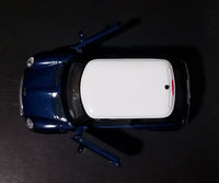 2008 New Ray Blue Mini Cooper 1:43 Scale Diecast Toy Car - Treasure Valley Antiques & Collectibles