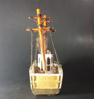 Vintage Highly Detailed Alaska Souvenir Small Fishing Boat Ship - Treasure Valley Antiques & Collectibles