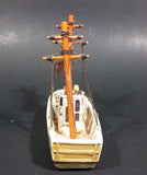 Vintage Highly Detailed Alaska Souvenir Small Fishing Boat Ship - Treasure Valley Antiques & Collectibles