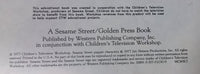 Sesame Street Cookie Monster And The Cookie Tree feat. Jim Henson's The Muppets Little Golden Book - 109-32 - (1981) - Treasure Valley Antiques & Collectibles