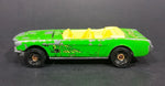 2000 Hot Wheels '65 Mustang Convertible Classic Rock Lime Green Die Cast Toy Car Vehicle - Treasure Valley Antiques & Collectibles