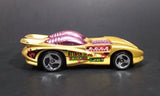 1994 Hot Wheels Splittin Image II Attack of the Killer Flies Gold Diecast Toy Car - Treasure Valley Antiques & Collectibles