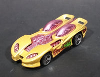 1994 Hot Wheels Splittin Image II Attack of the Killer Flies Gold Diecast Toy Car - Treasure Valley Antiques & Collectibles