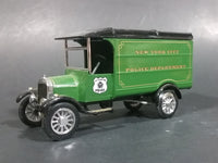 1993 Matchbox Green 1926 Ford TT New York City Police Department Van Die Cast Toy Car