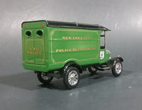 1993 Matchbox Green 1926 Ford TT New York City Police Department Van Die Cast Toy Car