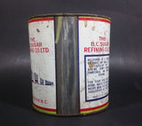 Vintage Rogers' Golden Syrup Vancouver B.C. Sugar Refinery 5 lb 2.27Kg Tin Can - Treasure Valley Antiques & Collectibles