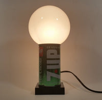 Rare 1970s 7-Up Seven-Up The Uncola Soda Pop Can 10" Table Light Lamp - Working