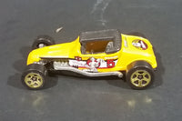 1998 Bake'n Betty Flying Aces II "Track T" "The Eagle Squadron" Yellow Die Cast Toy Car - Treasure Valley Antiques & Collectibles