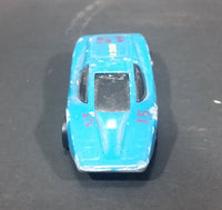 1987 Hot Wheels Blue #15 Lemans Silver Bullet Sports Car Die Cast Toy 1/64 Scale - Treasure Valley Antiques & Collectibles