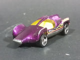 1983 Hot Wheels Space Invasion 2000 Dark Purple Futuristic Die Cast Toy Car - Treasure Valley Antiques & Collectibles