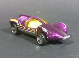 1983 Hot Wheels Space Invasion 2000 Dark Purple Futuristic Die Cast Toy Car - Treasure Valley Antiques & Collectibles