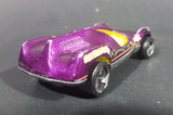 1983 Hot Wheels Space Invasion 2000 Dark Purple Futuristic Die Cast Toy Car - Treasure Valley Antiques & Collectibles