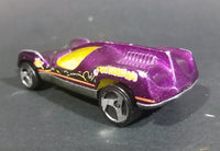 1983 Hot Wheels Space Invasion 2000 Dark Purple Futuristic Die Cast Toy Car - Treasure Valley Antiques & Collectibles