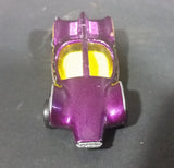 1983 Hot Wheels Space Invasion 2000 Dark Purple Futuristic Die Cast Toy Car - Treasure Valley Antiques & Collectibles