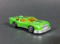 1980s Marz Karz Green #4 Ford Mustang Cobra II S8002 Die Cast Toy Race Car - Treasure Valley Antiques & Collectibles