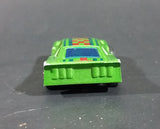 1980s Marz Karz Green #4 Ford Mustang Cobra II S8002 Die Cast Toy Race Car - Treasure Valley Antiques & Collectibles