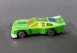 1980s Marz Karz Green #4 Ford Mustang Cobra II S8002 Die Cast Toy Race Car - Treasure Valley Antiques & Collectibles